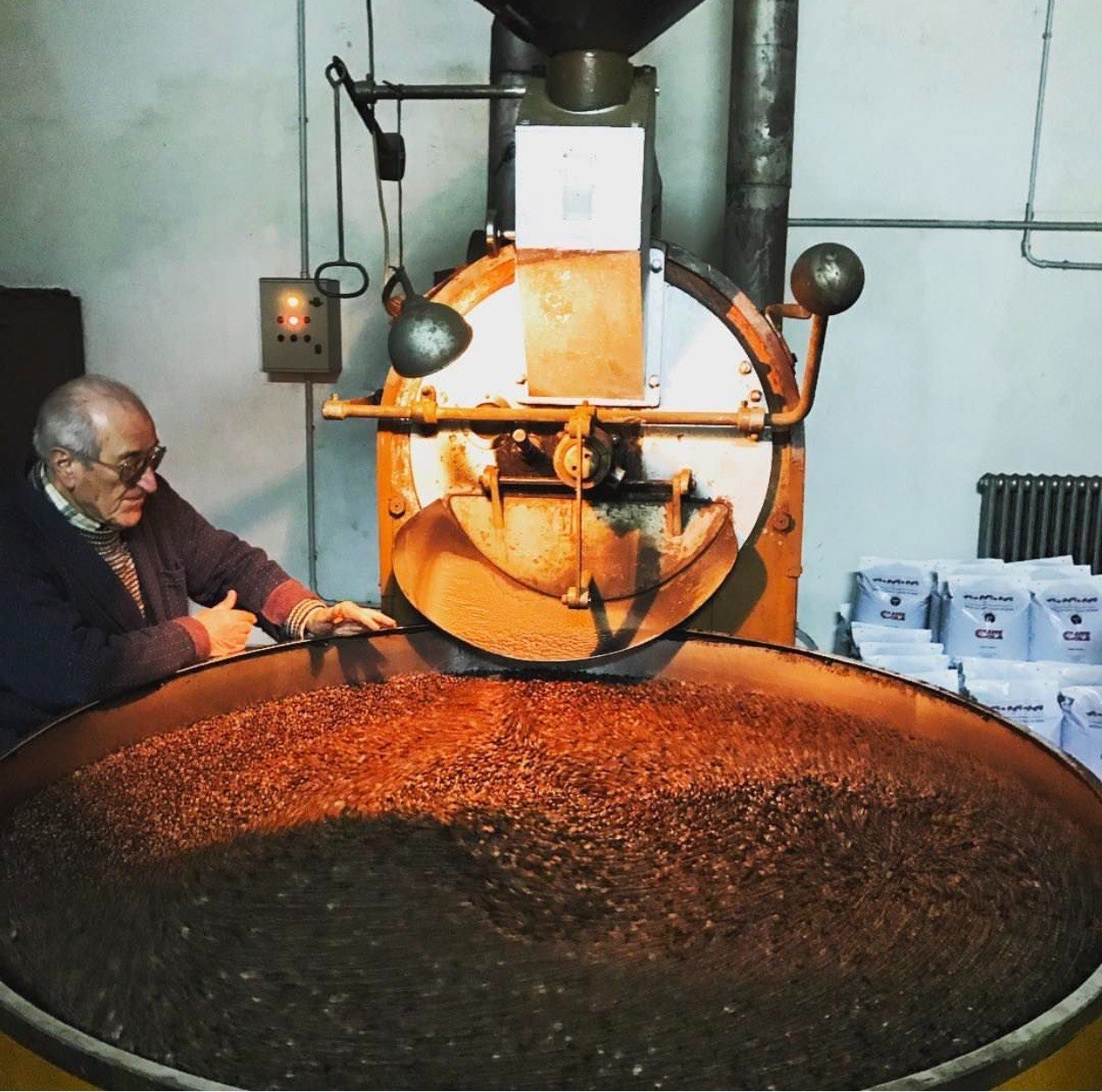 Tostatura artigianale del caffè